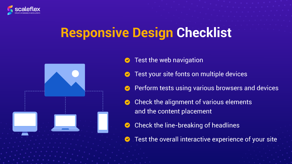 Responsive design checklist
