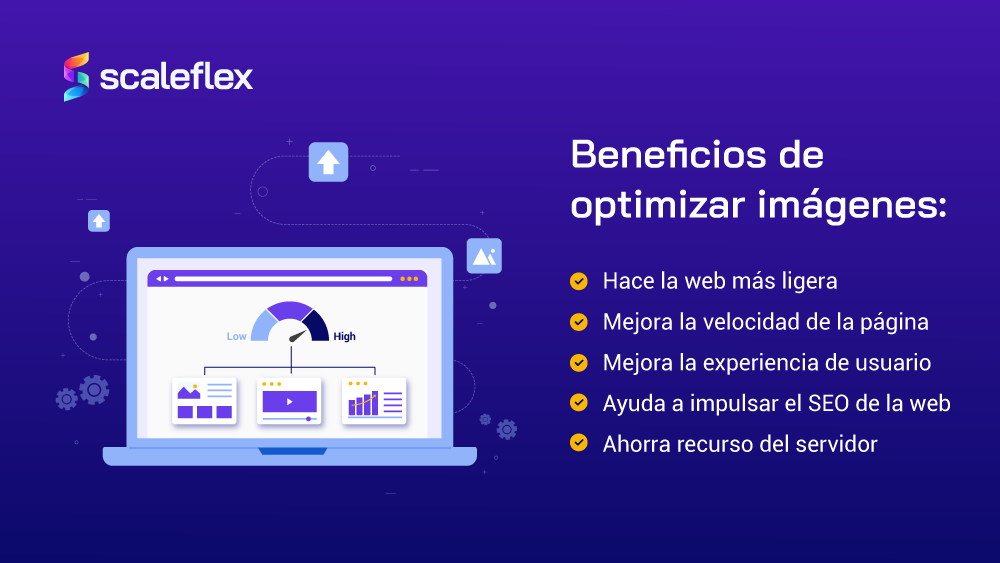 La importancia del tamaño del contenido y la optimización de las imágenes para el rendimiento de los sitios web