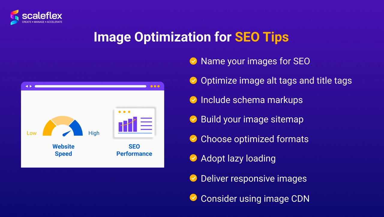Latest image optimization tips for SEO