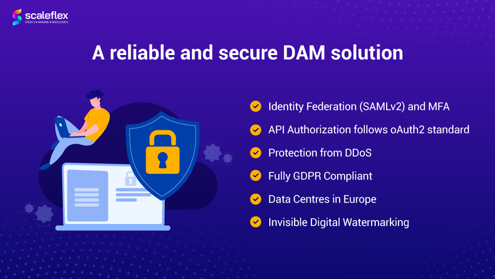 Checklist to a reliable and secure DAM solution