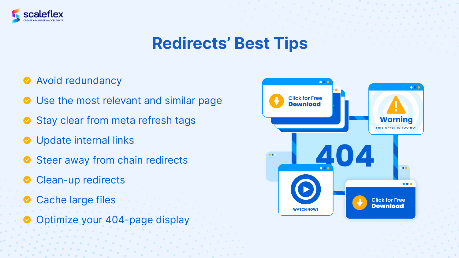 Best practices for redirects