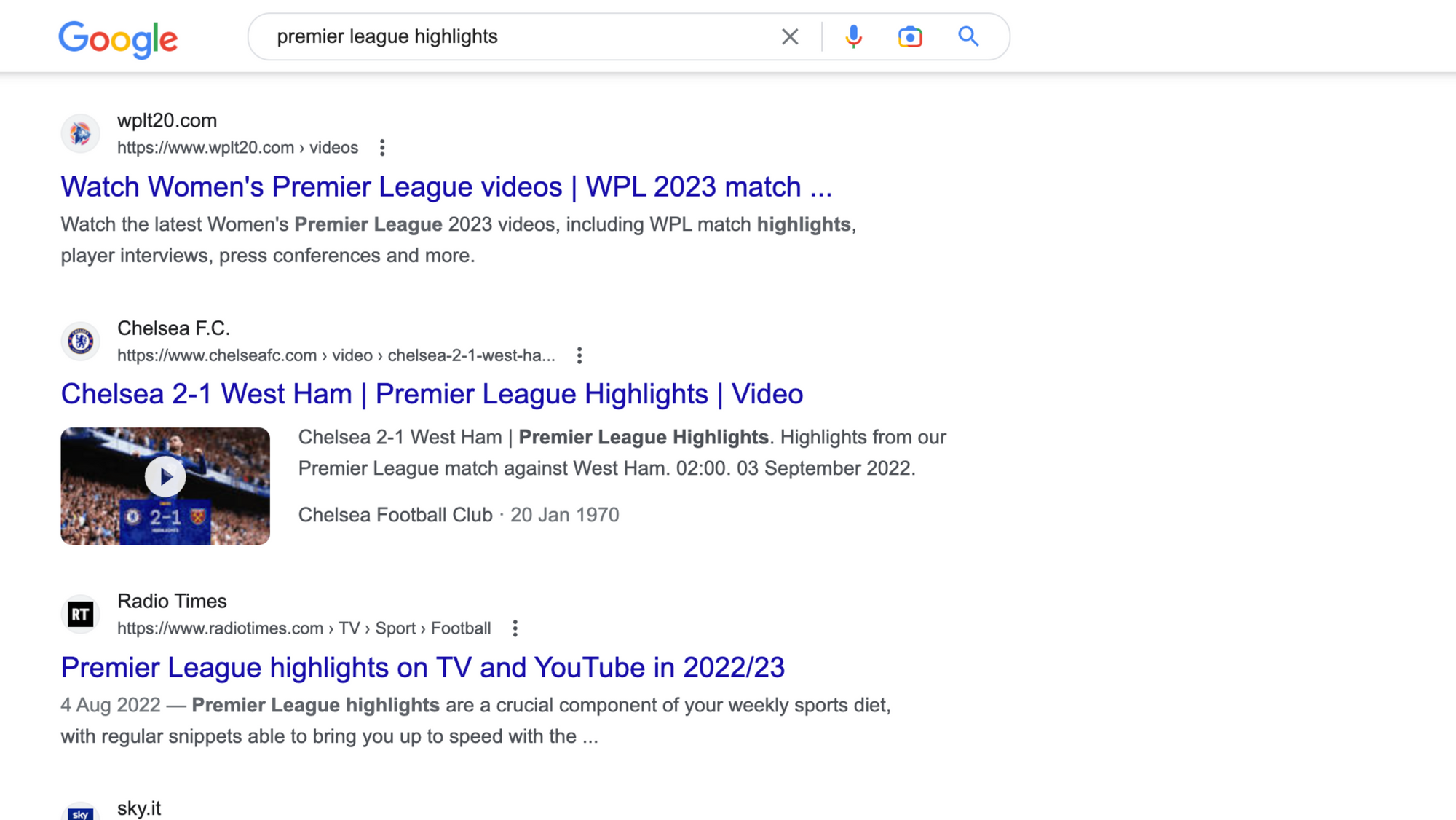  Example of structured data and where videos can appear on Google
