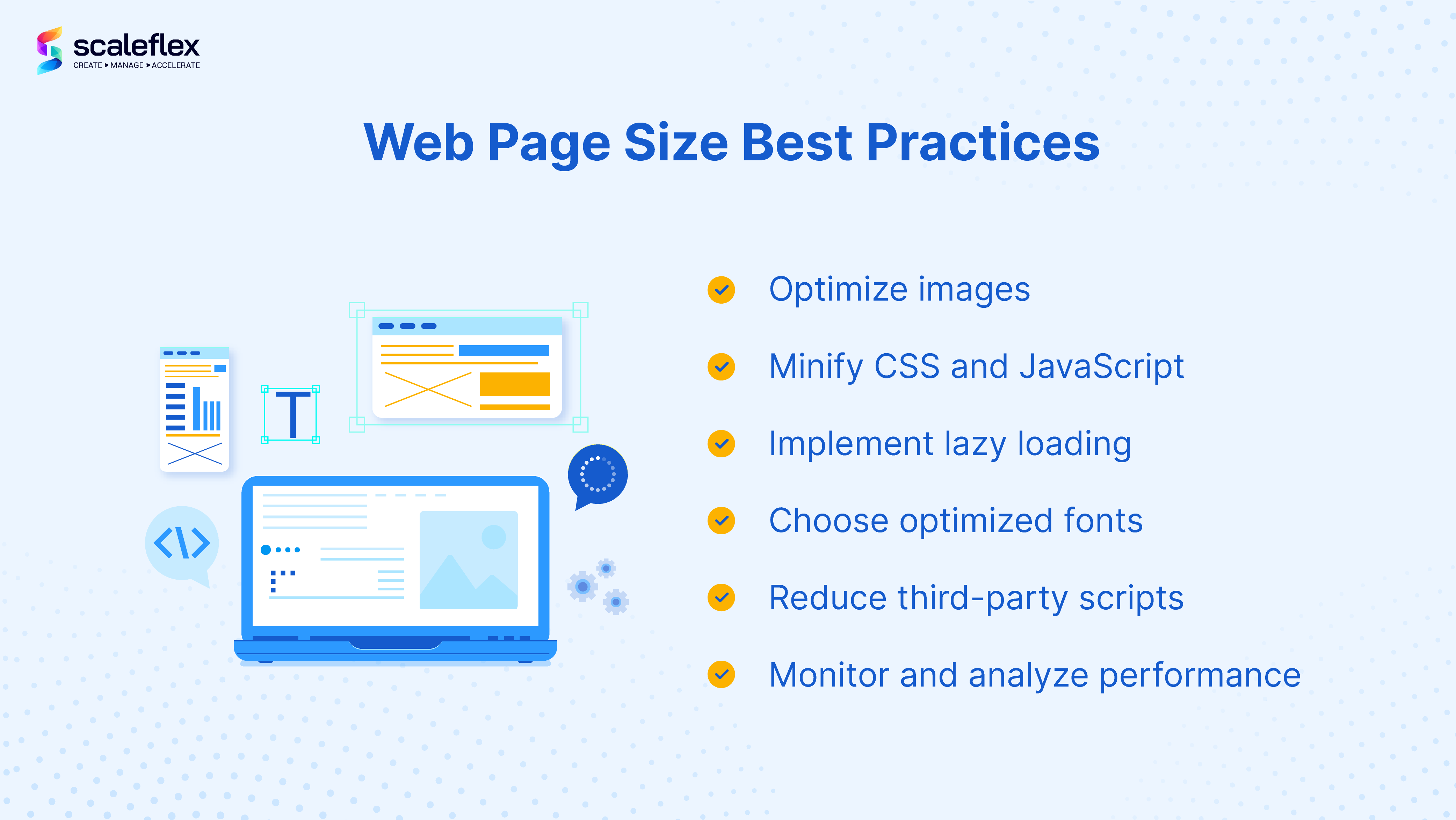 webpage size best practices