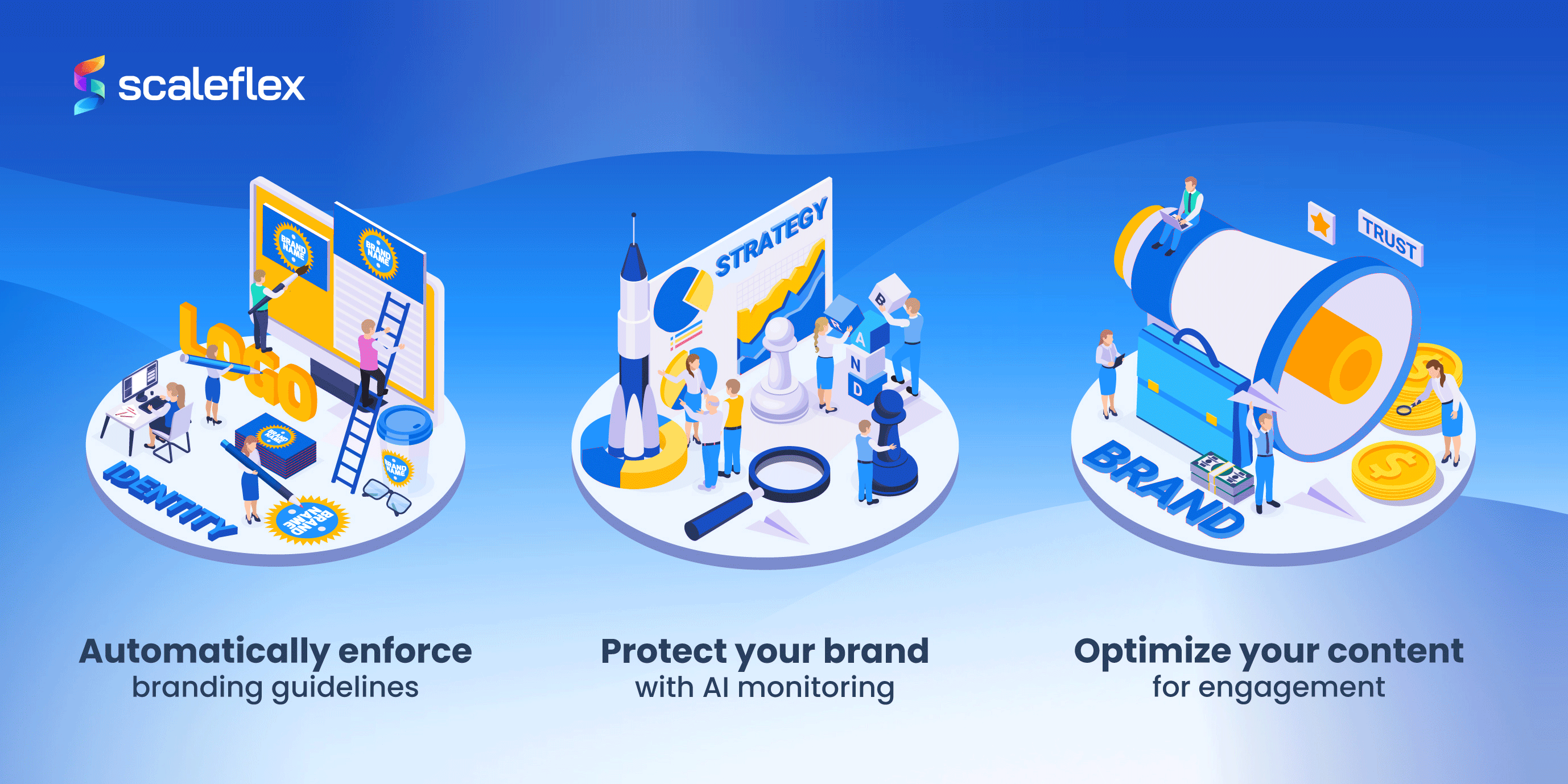 Automatically follow brand guidelines, protect your brand and optimize visuals with AI