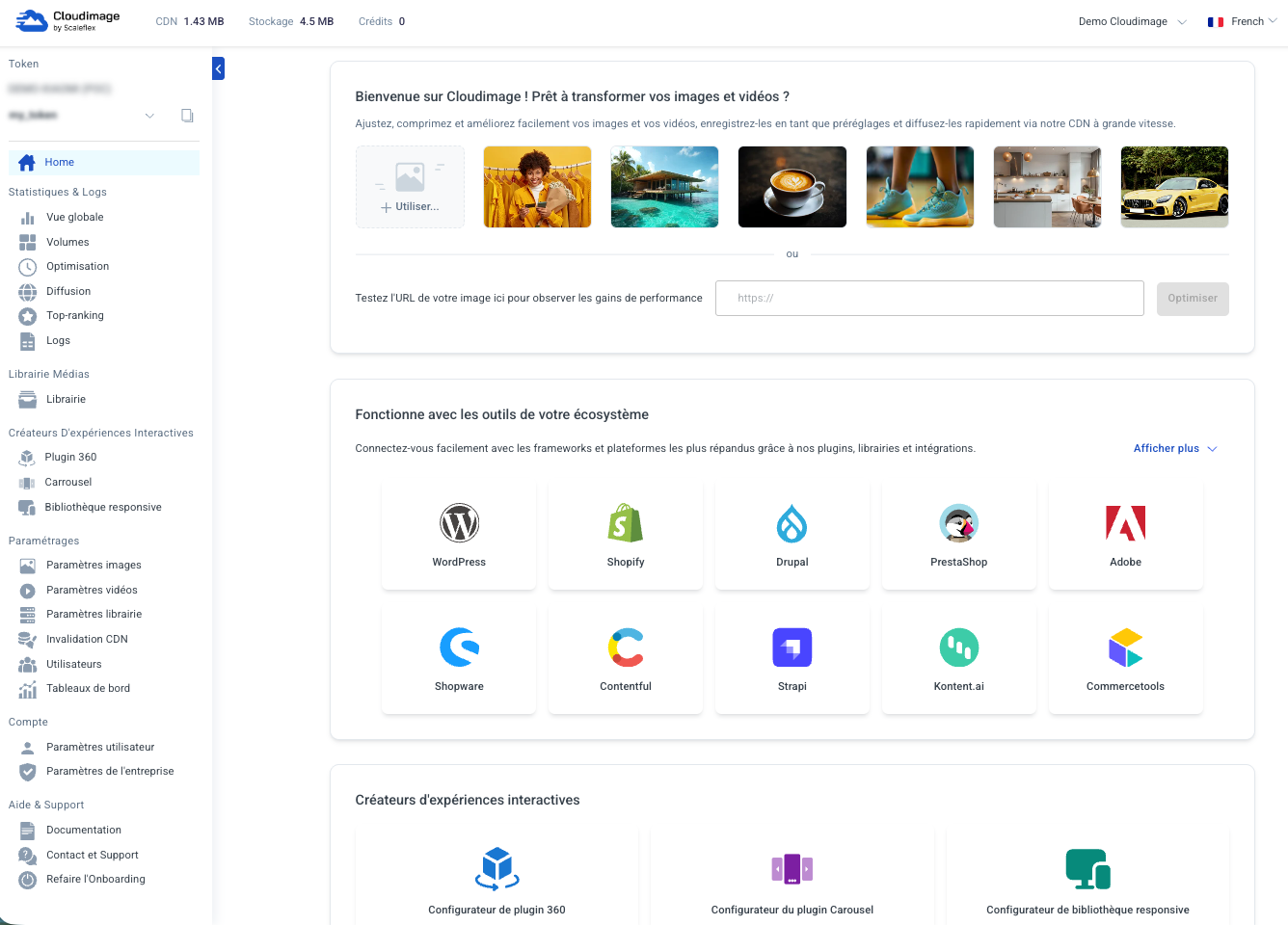 cloudimage cdn d'images