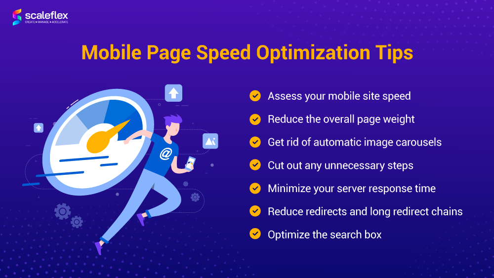 Mobile Page Speed Optimization: Tips And Steps | Scaleflex Blog